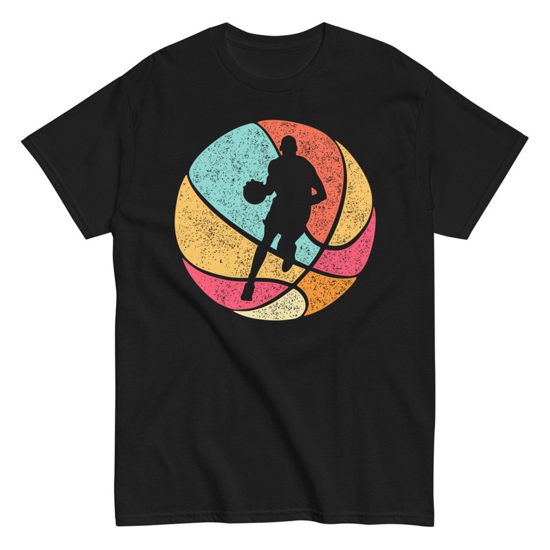 T-shirts: Silhouette Jordan et Ballon Vintage