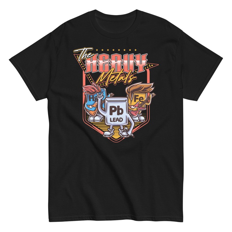 T-shirts: Groupe The Heavy Metals Chimie