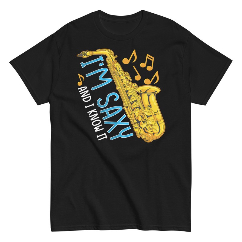 T-shirts: Saxophone Je Suis Saxy et Jazz