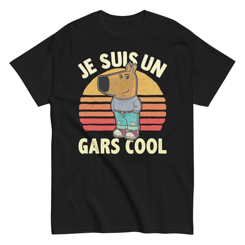 T-shirts: Chill Guy Je Suis Un Gars Cool