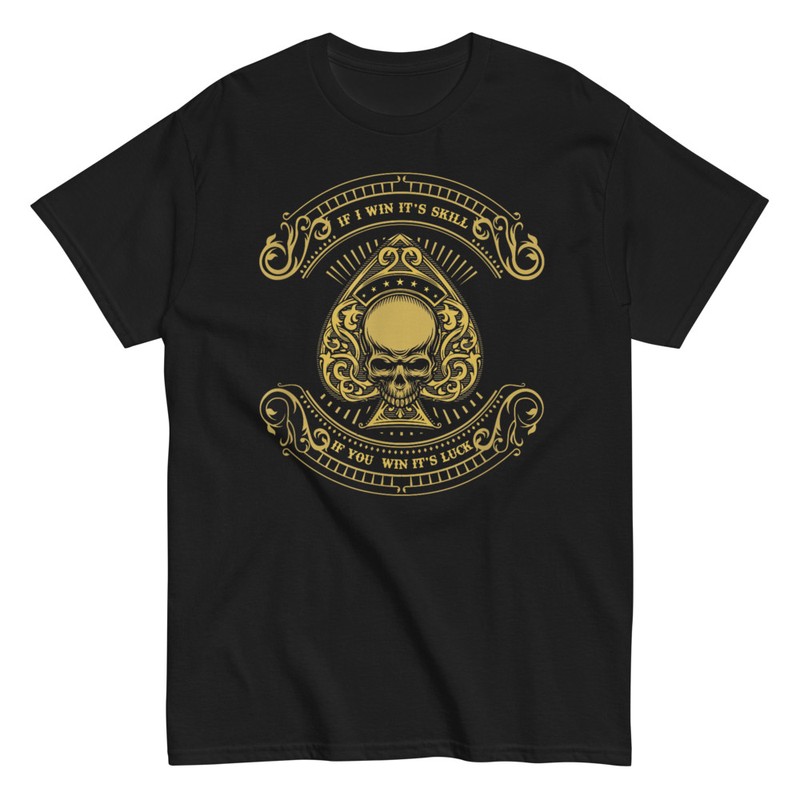 T-shirts: As de Pique et Crâne Tribal