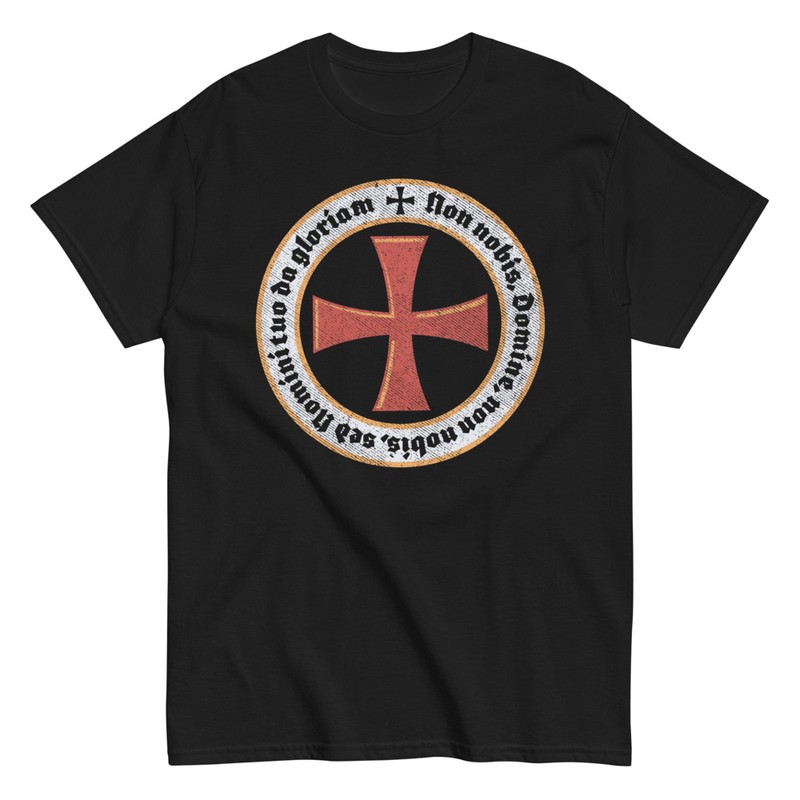 T-shirts: Non Nobis Domine: Emblème Templier