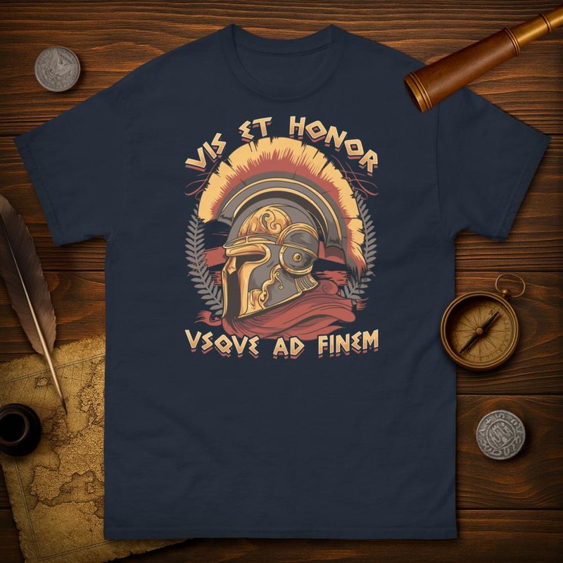 T-shirts: Vis et Honor: Force et Honneur