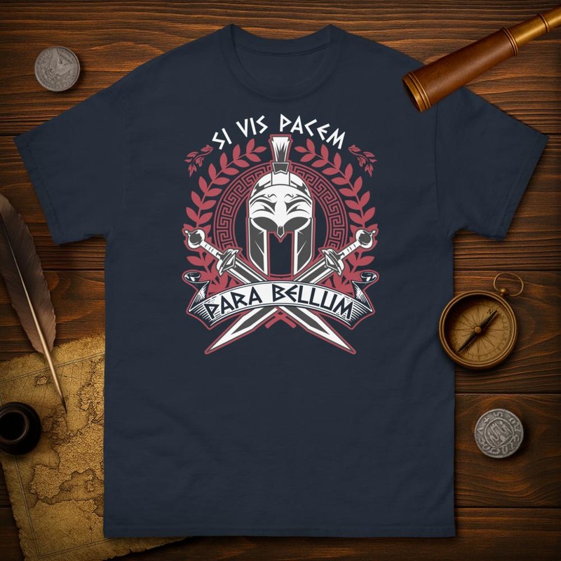 T-shirts: Si Vis Pacem Para Bellum: Force et Stratégie