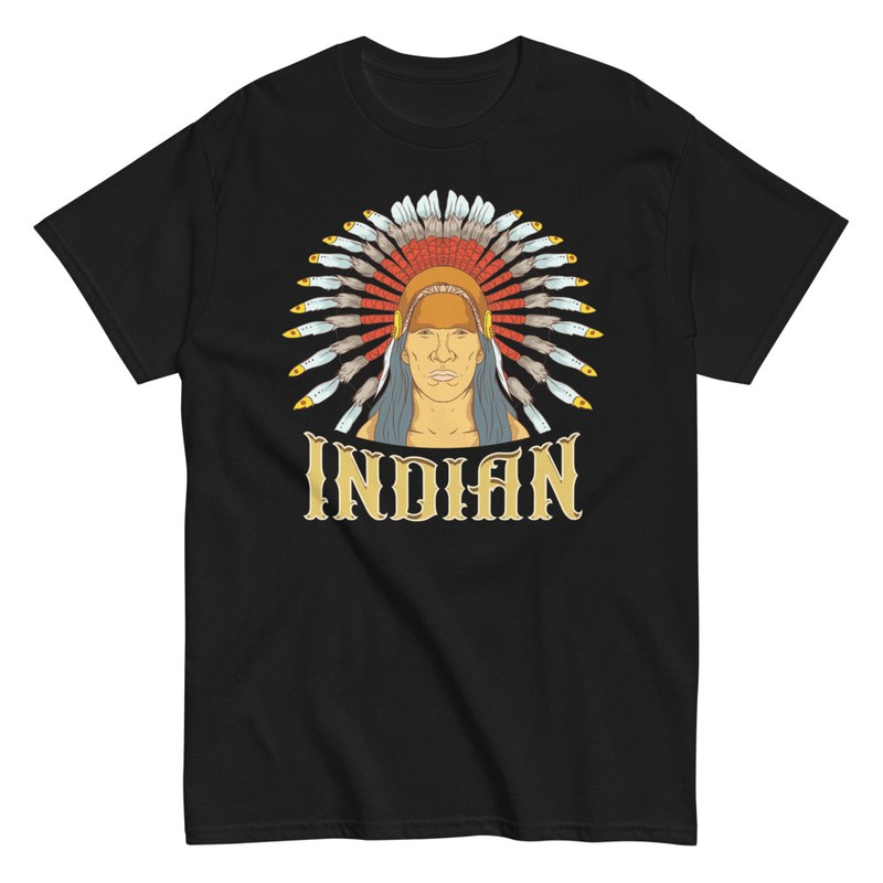 T-shirts: Chef Indien: Culture Tribale