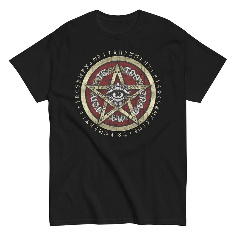 T-shirts: Amulette de Sorcellerie Tetragammaton