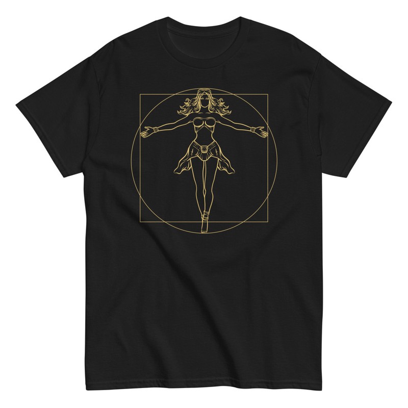 T-shirts: Femme de Vitruve: Art et Proportion