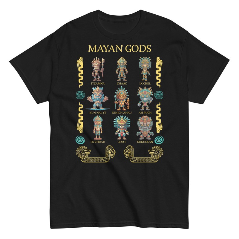 T-shirts: Mythologie des dieux mayas
