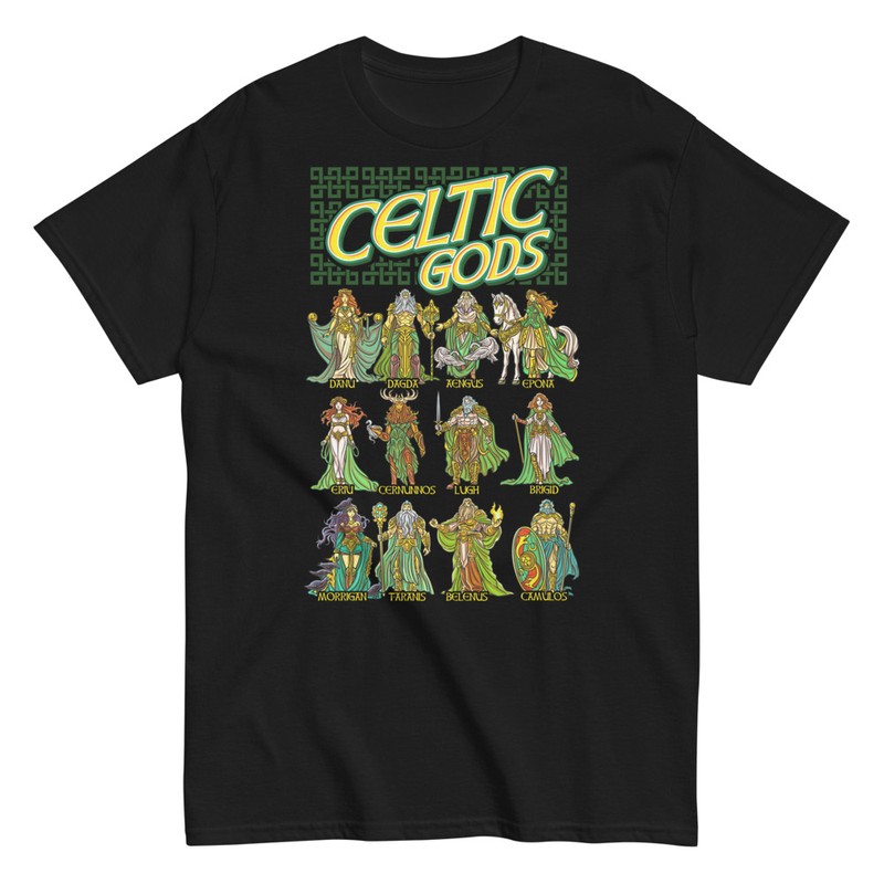 T-shirts: Dieux Celtes Irlande Écosse