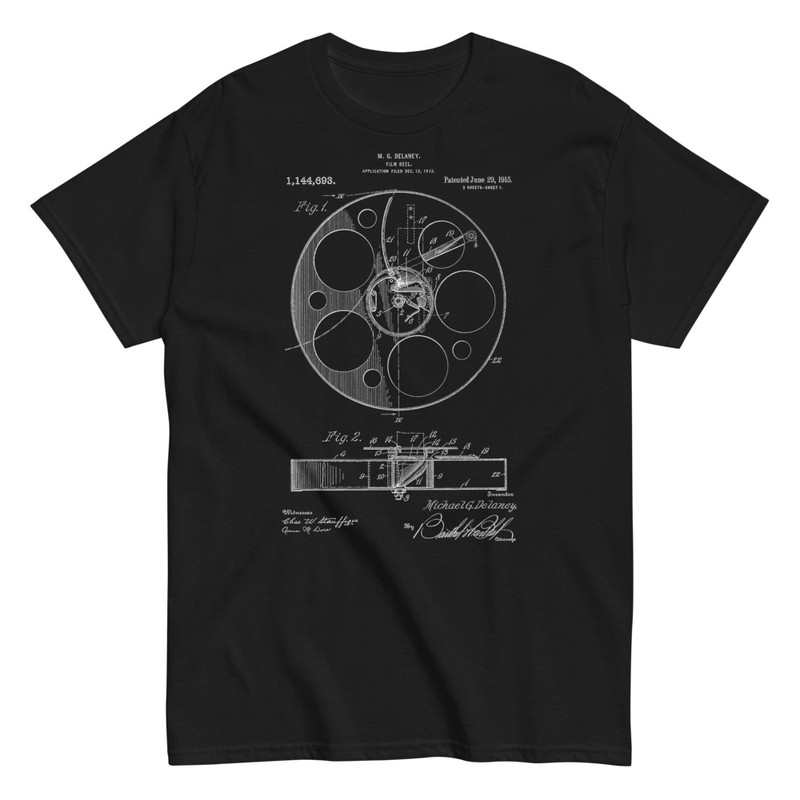 T-shirts: Brevet de Bobine de Film