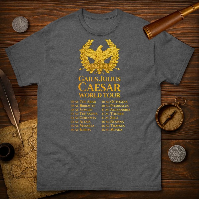 T-shirts: Tournée Mondiale Jules César