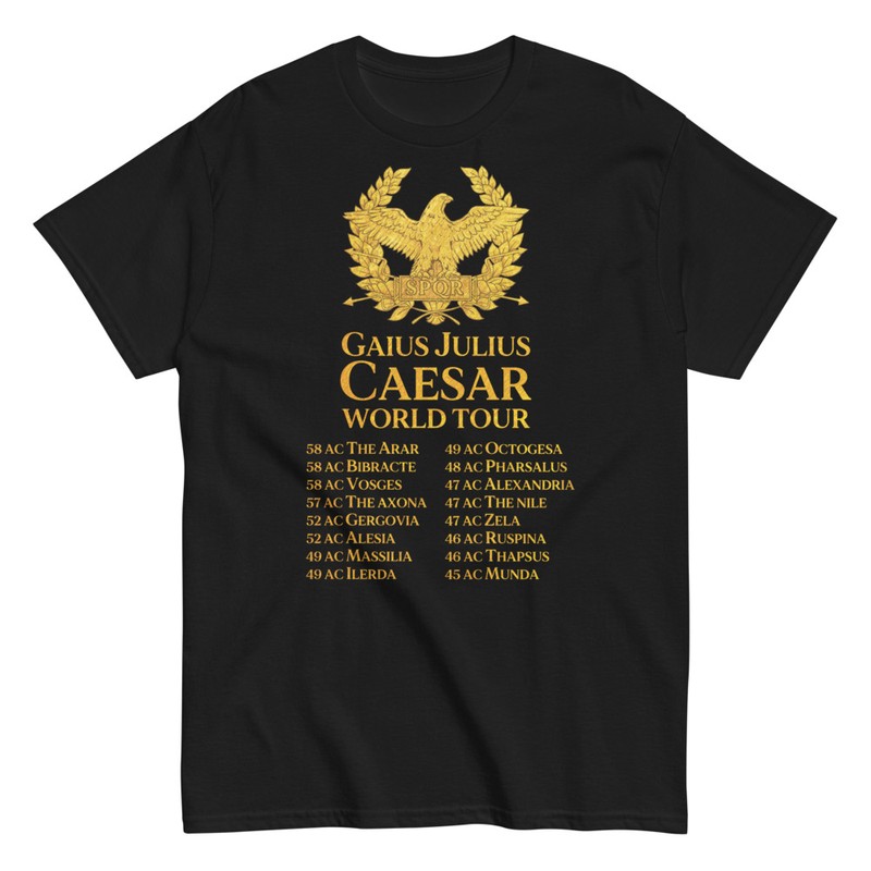 T-shirts: Tournée Mondiale Jules César