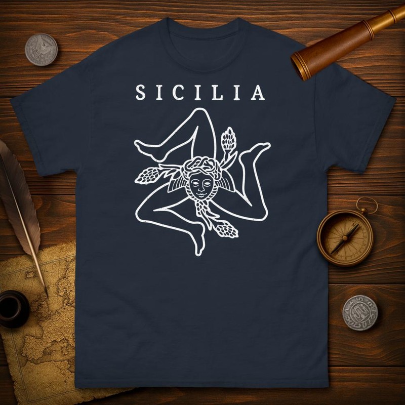 T-shirts: Symbole Sicilien Triskèle Sicile