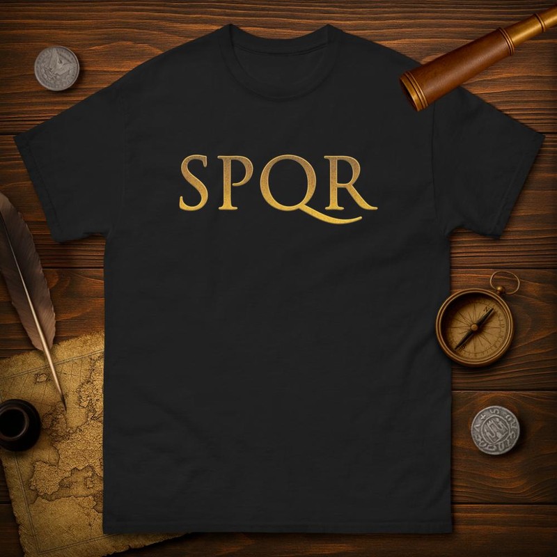 T-shirts: Rome Antique SPQR