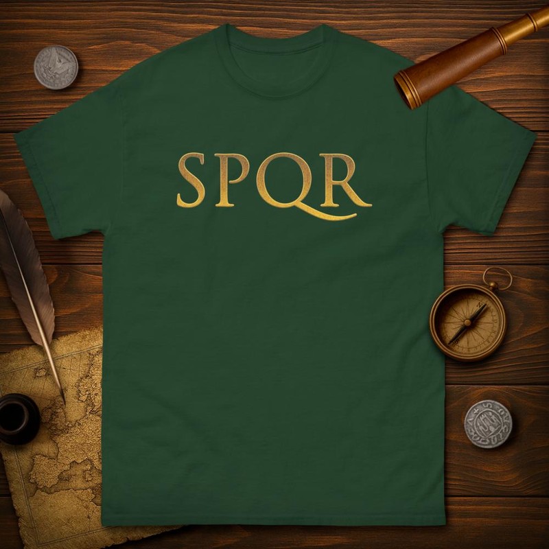 T-shirts: Rome Antique SPQR