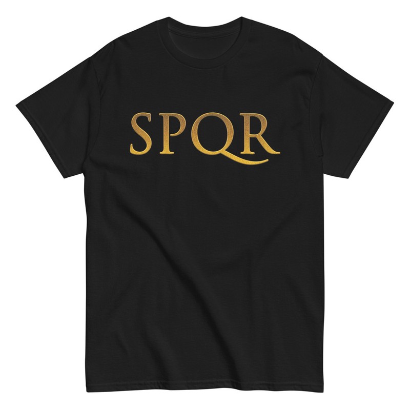 T-shirts: Rome Antique SPQR