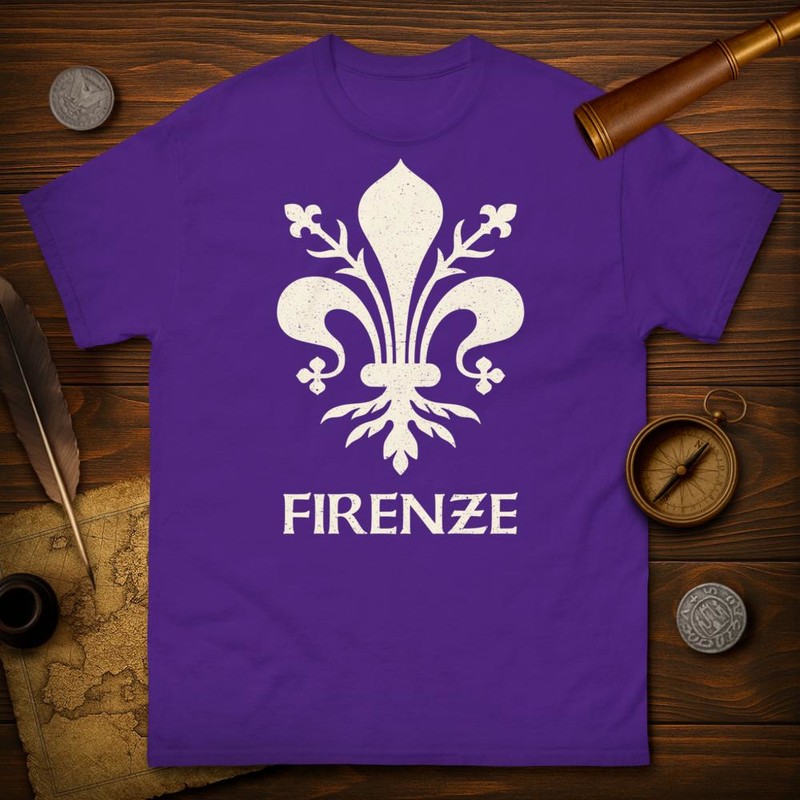 T-shirts: Symbole de Florence Fleur-de-Lis