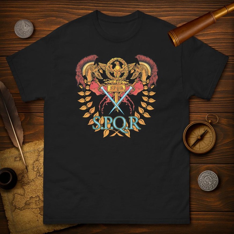 T-shirts: Casques & SPQR Romains T-shirt