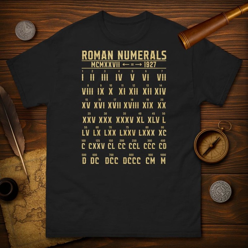 T-shirts: Numéros Romains Culture Antique