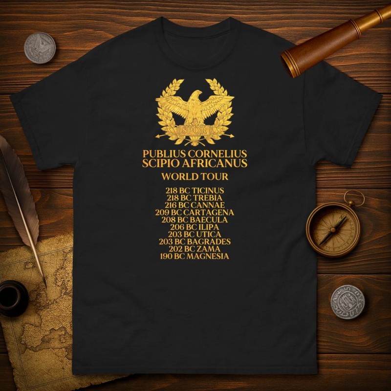 T-shirts: Tournée Mondiale Scipion