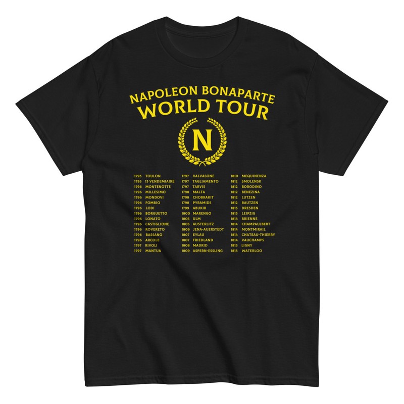 T-shirts: Tournée Mondiale Napoléon