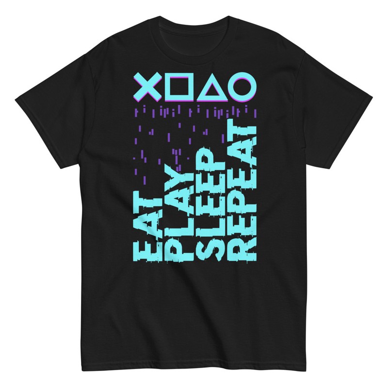 T-shirts: Joueur Vie Console Retro Gamer