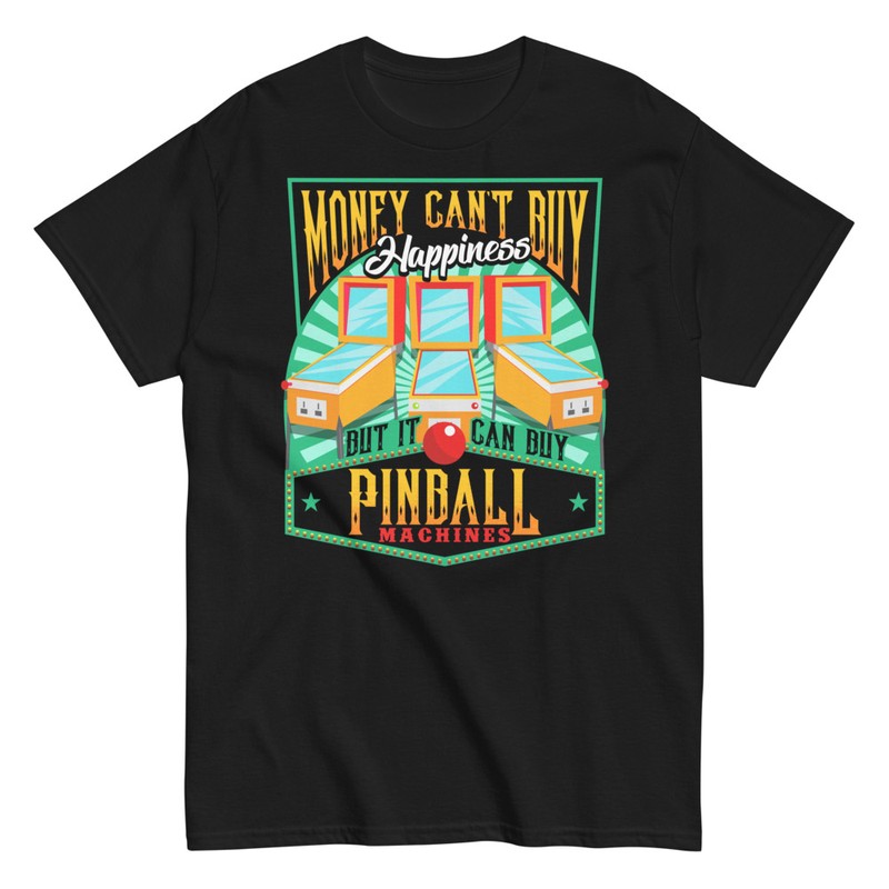 T-shirts: Flipper Bonheur Arcade Machine