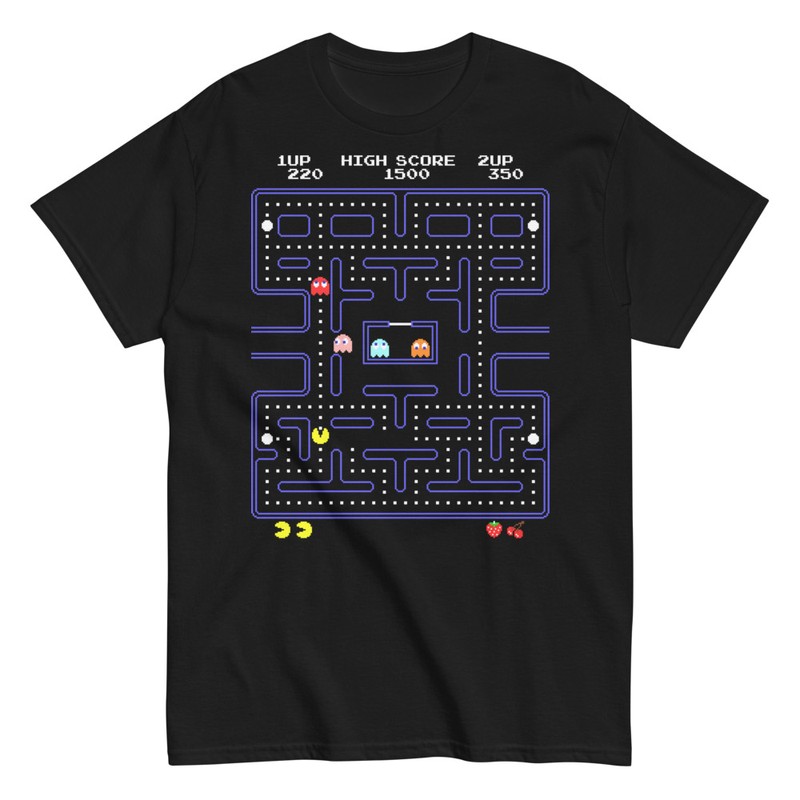 T-shirts: Pac-Man Arcade Classique