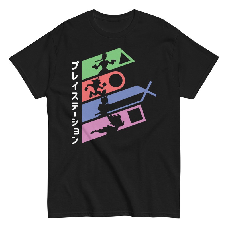 T-shirts: Anime Rétro avec Icônes Classiques