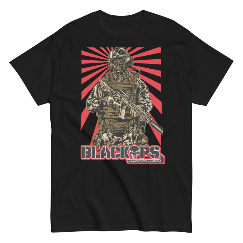 T-shirts: Ops Militaire Black Ops Tactique