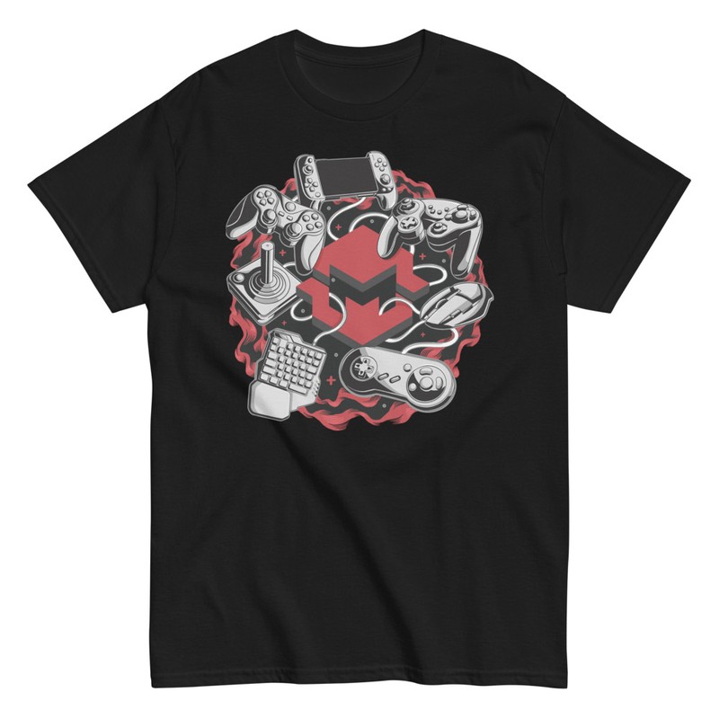 T-shirts: Manettes Rétro Modernes Jeux Vidéo