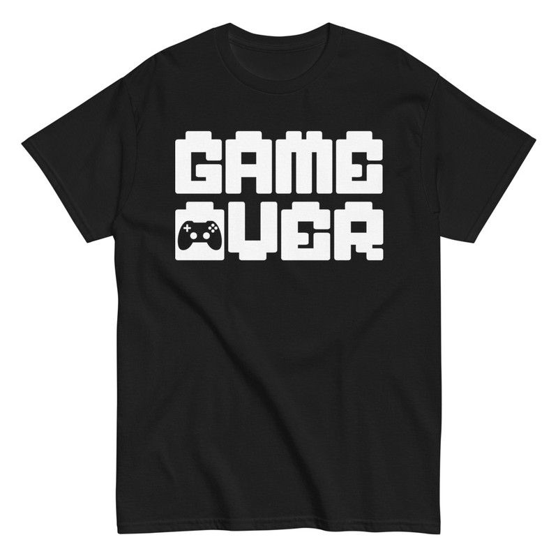 T-shirts: Game Over Manette Pixel Art