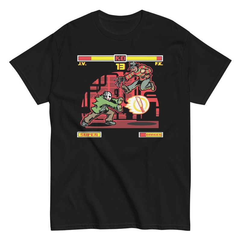 T-shirts: Arcade Style Freddy vs Jason