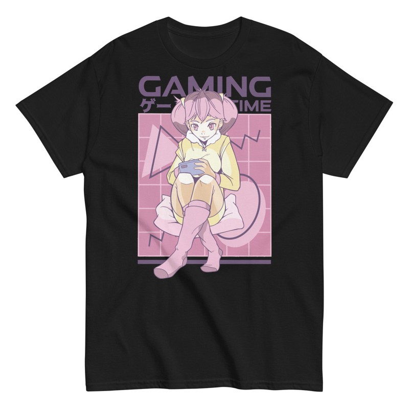 T-shirts: Gamer Anime Style Kawaii