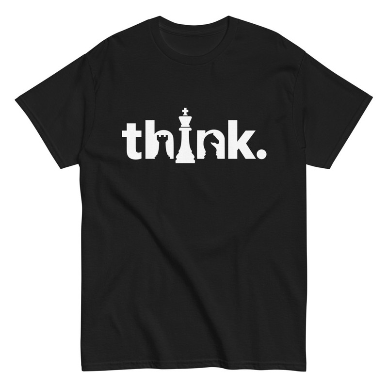 T-shirts: Think design échecs