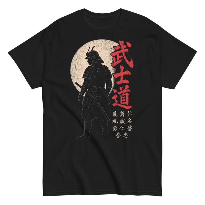 T-shirts: Silhouette de Samouraï Bushido
