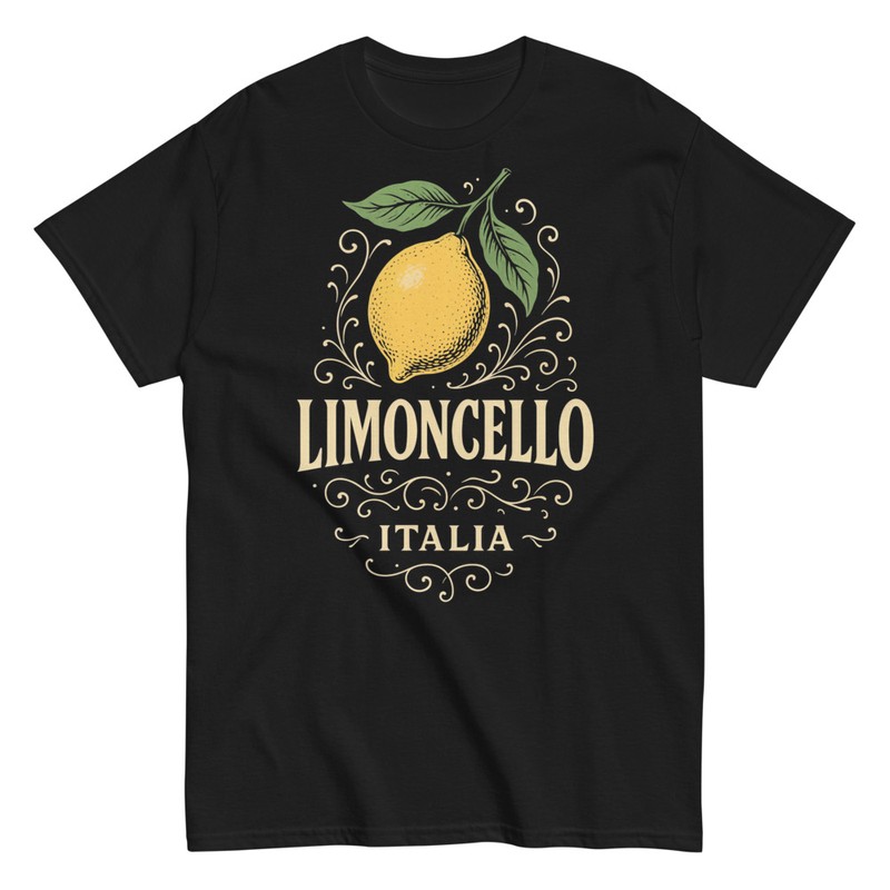 T-shirts: Liqueur Limoncello Italie