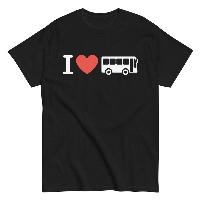 T-shirts: J'aime Bus - Pour les Passionnés de Bus