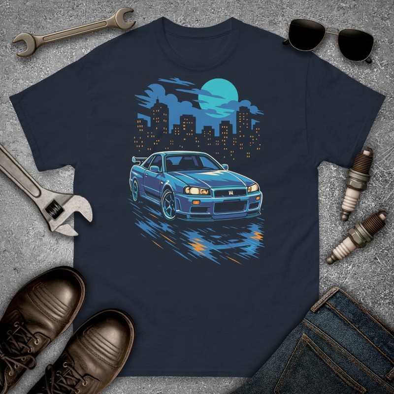 T-shirts: Nissan Skyline Tuning Nocturne