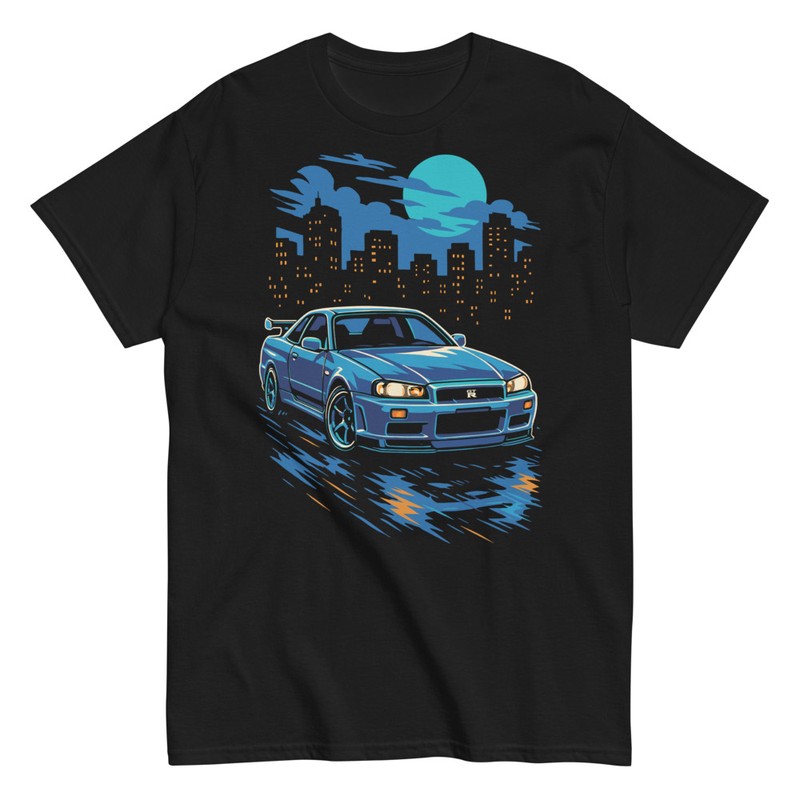 T-shirts: Nissan Skyline Tuning Nocturne