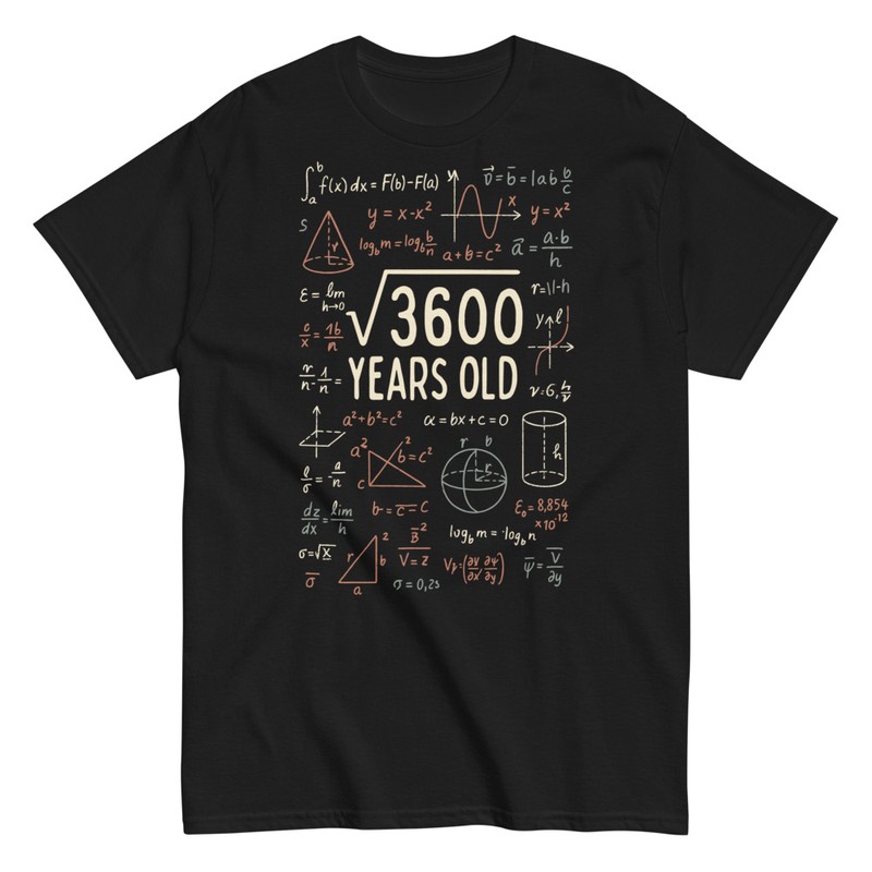 T-shirts: Formules Mathématiques 3600 Ans