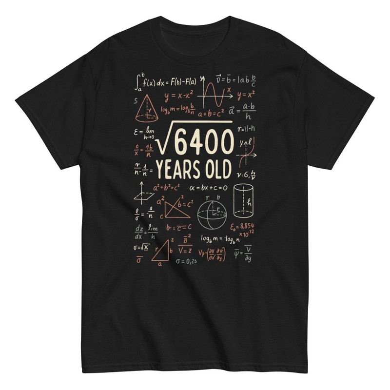 T-shirts: Calculs Mathématiques 6400