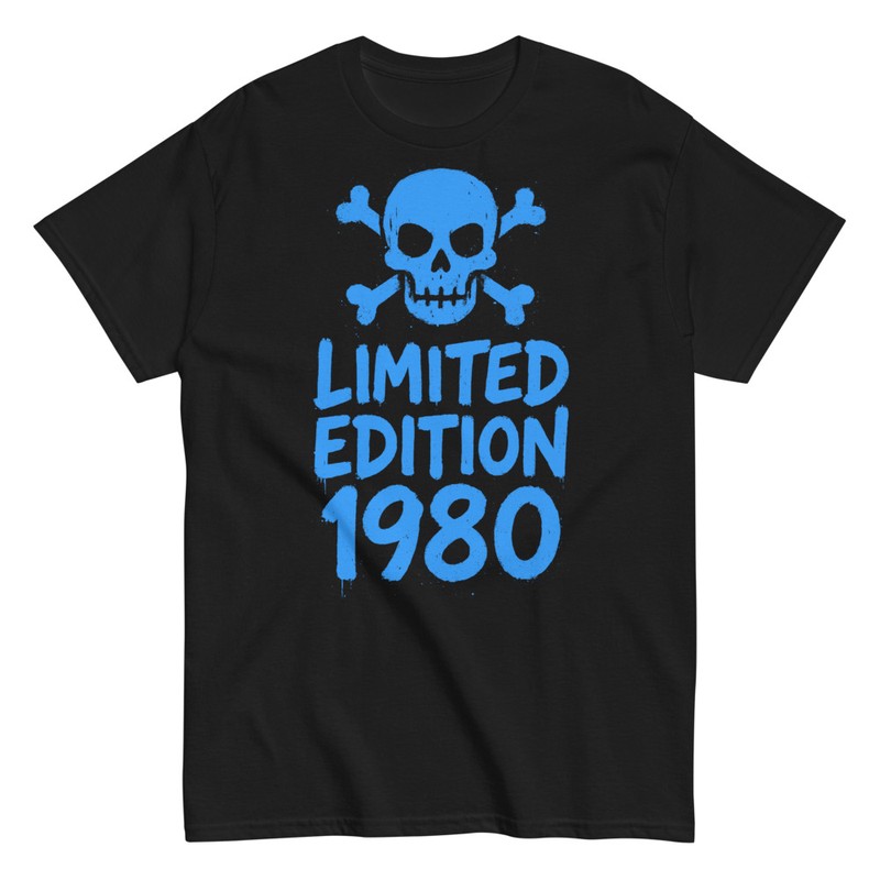 T-shirts: Édition Limitée 1980 Crâne