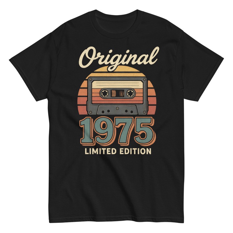 T-shirts: Cassette édition limitée 1975