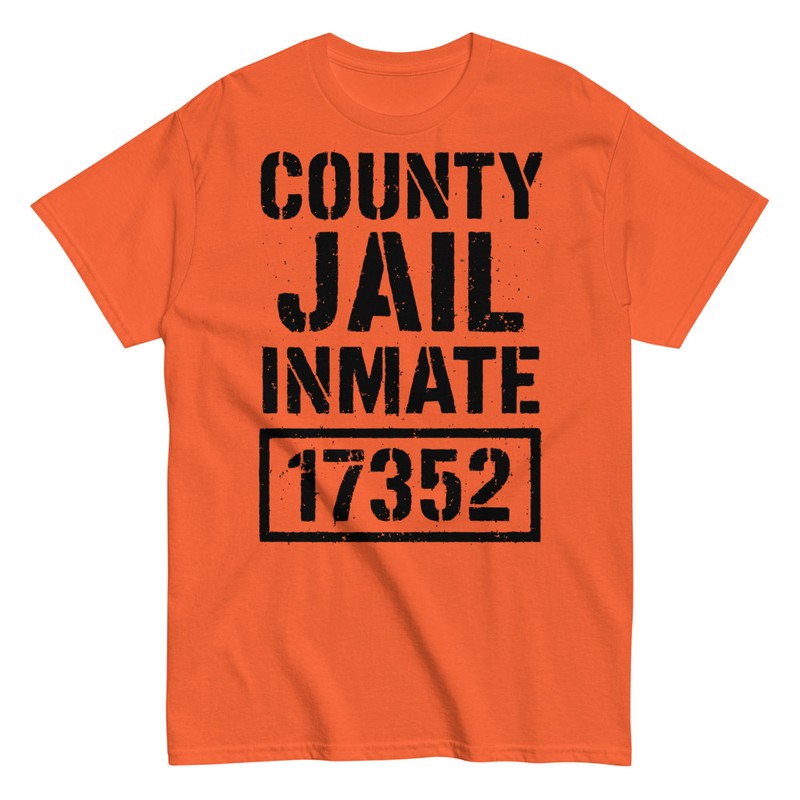 T-shirts: Déguisement Prisonnier Jail