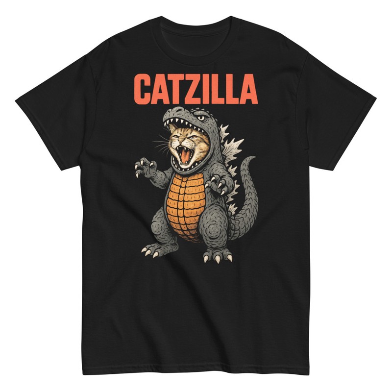 T-shirts: Drôle et Original Catzilla