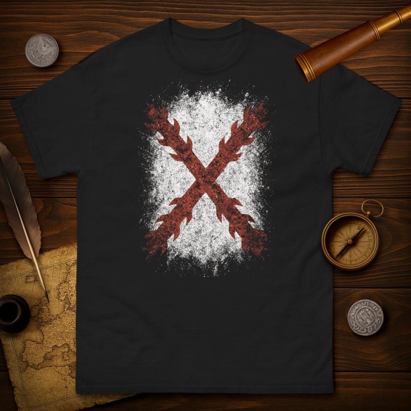 T-shirts: Croix de Bourgogne Tercios Vintage