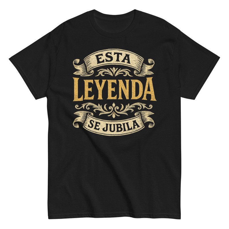 T-shirts: Légende Retraite Orné