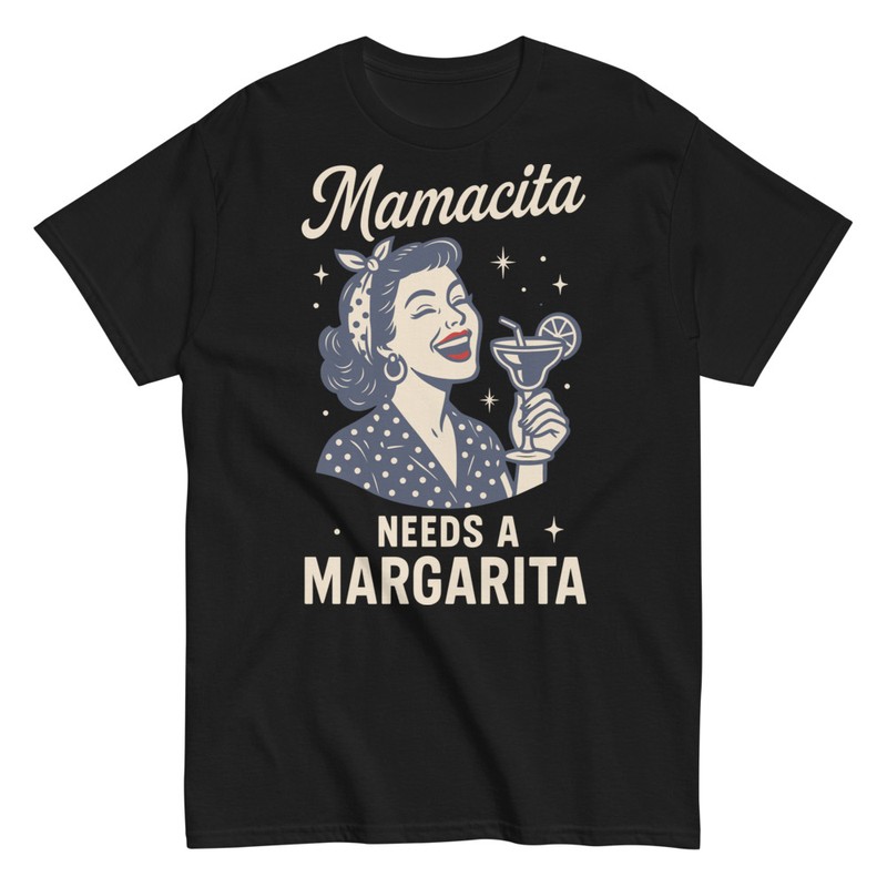 T-shirts: T-Shirt Drôle Mamacita Margarita
