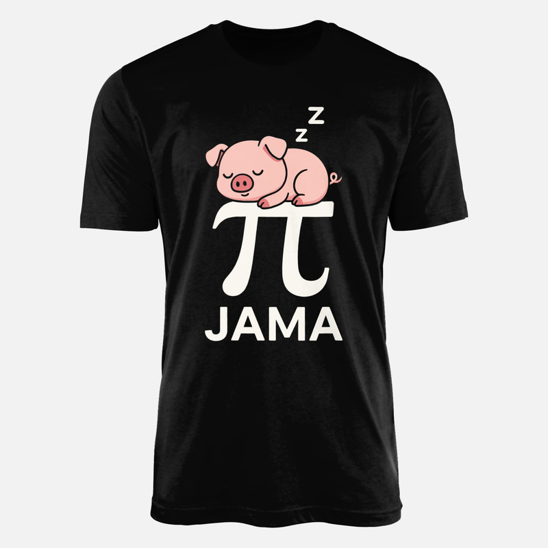 T-shirts: Cochon pyjama et nombre pi